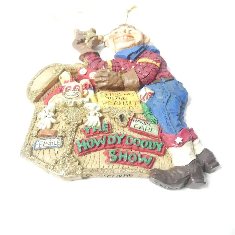 The Howdy Doody Show Ornament Kurt Adler AS IS Christmas Vintage TV